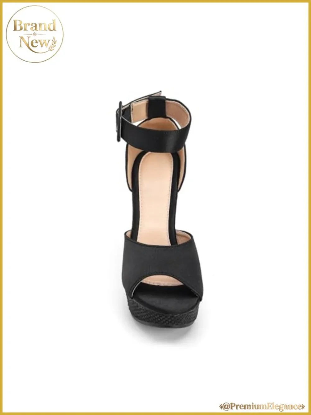 Women's Platform High Heel Open Toe Buckle Sandals Pumps